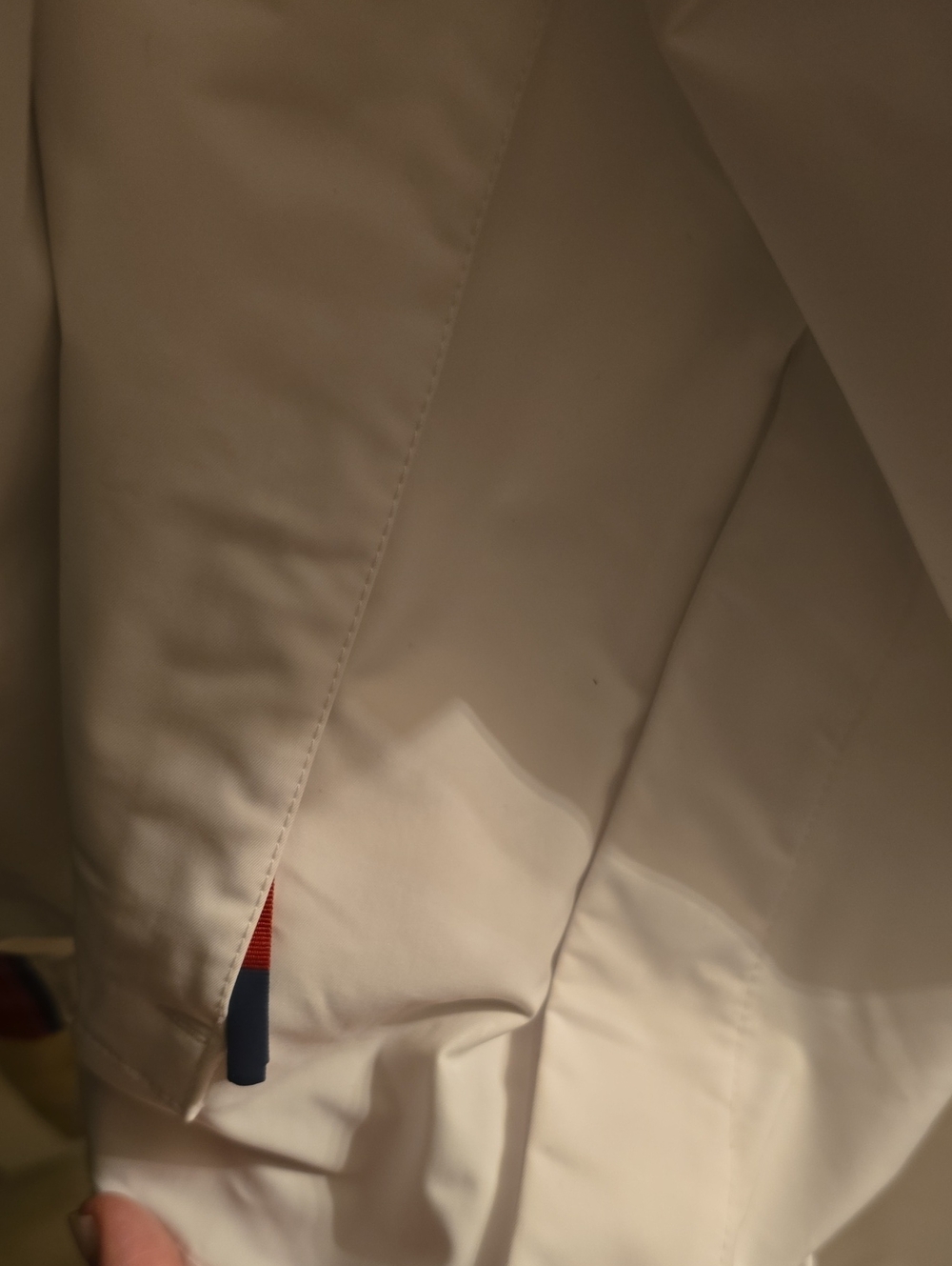 Figs White Team USA Medical Jacket with Navy and Red Logo - Picture 7 of 7